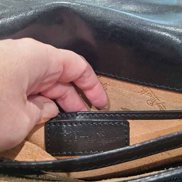 Super thick leather TONY PEROTTI clutch - Picture 8 of 10
